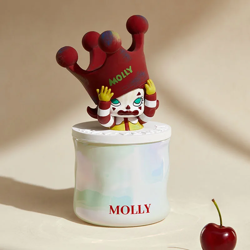 

POP MART Molly Anniversary Sculpture Classic Return 2 Series Scented Candle Anime Action Figure Guess Bag Ornament Figurines