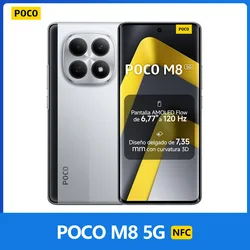 POCO M8 5G,NFC,Snapdragon® 6 Gen 3,Écran Flow AMOLED 6.77