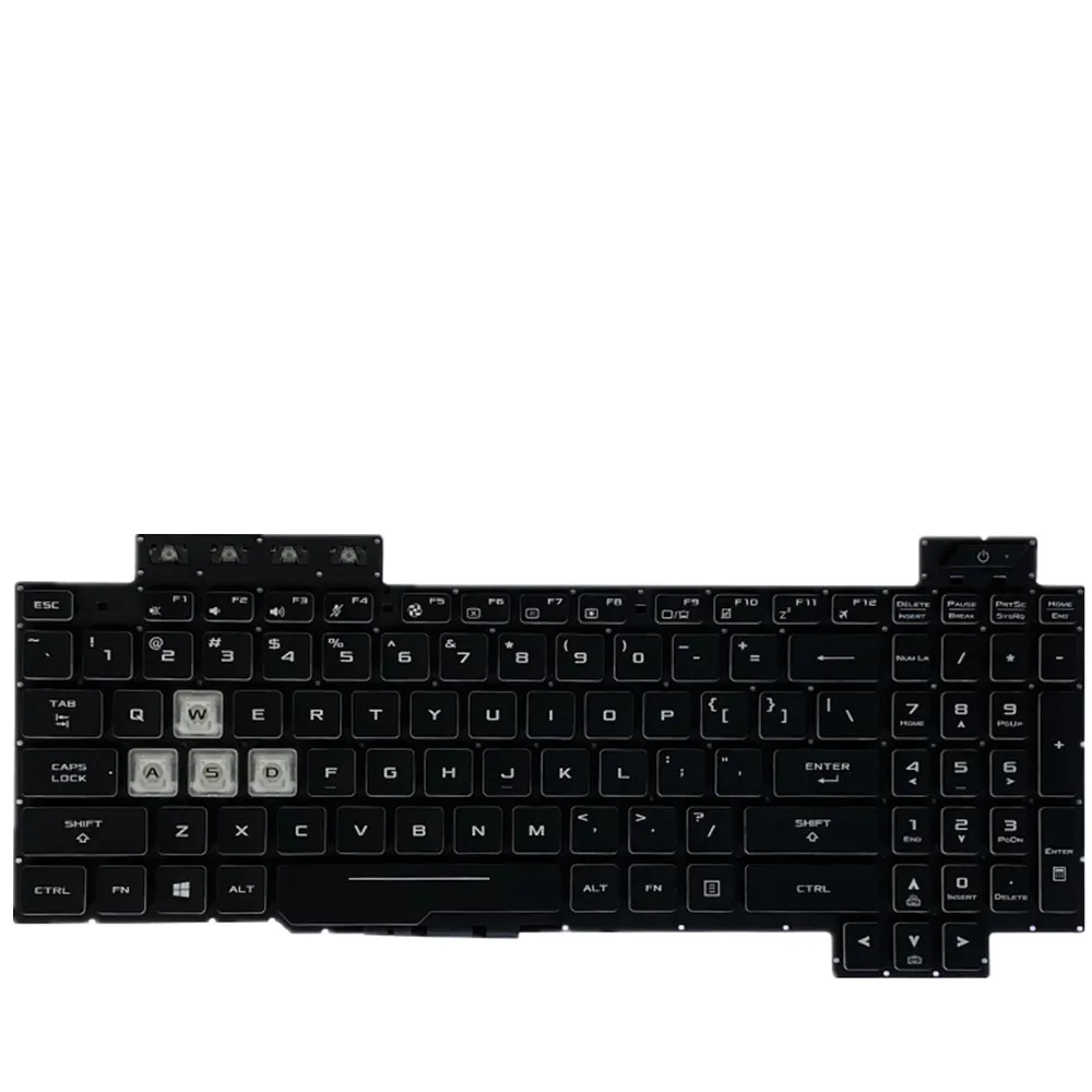 

Laptop Keyboard For ASUS For TUF FX5050GU FX505DD FX505DT FX505DU FX505DV Colour Black US United States Edition