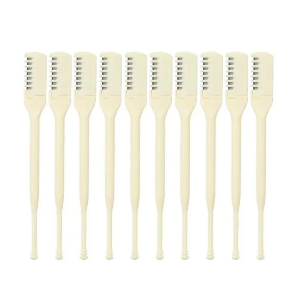 

5PCS/10PCS Manual Double Sided Nose Hair Trimmer 360 Degree Portable Nostril Cleaning Trimmer Reusable Nose Hair Scraper Shaving