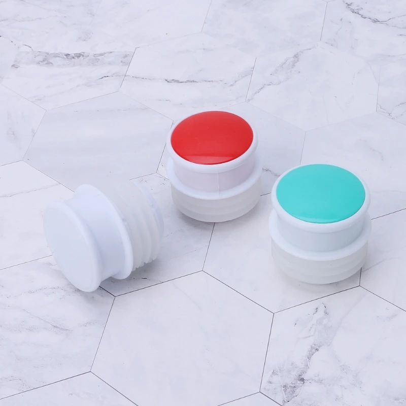 Sumbat Botol Konektor Isolasi Bepergian Tutup Botol Berkemah Dropshipping