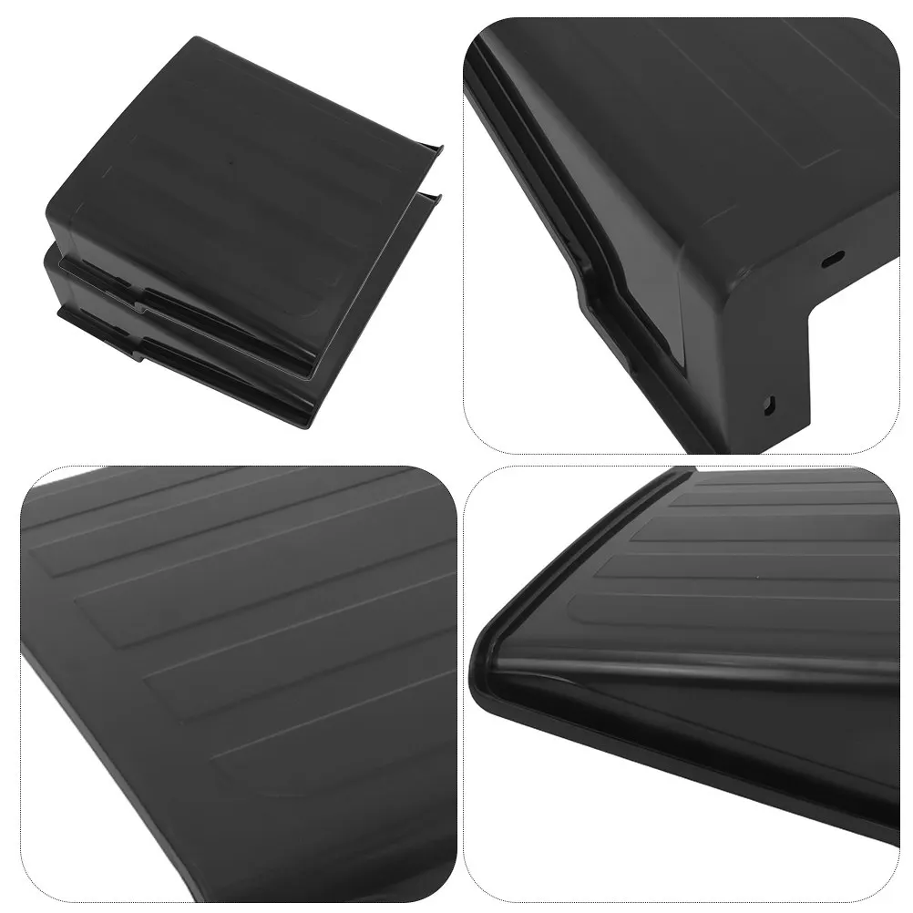 2Pcs Plastic Security Camera Protective Cover Outdoor Rain Shield Waterproof Dustproof Weatherproof Camera Sunshade Rainproof