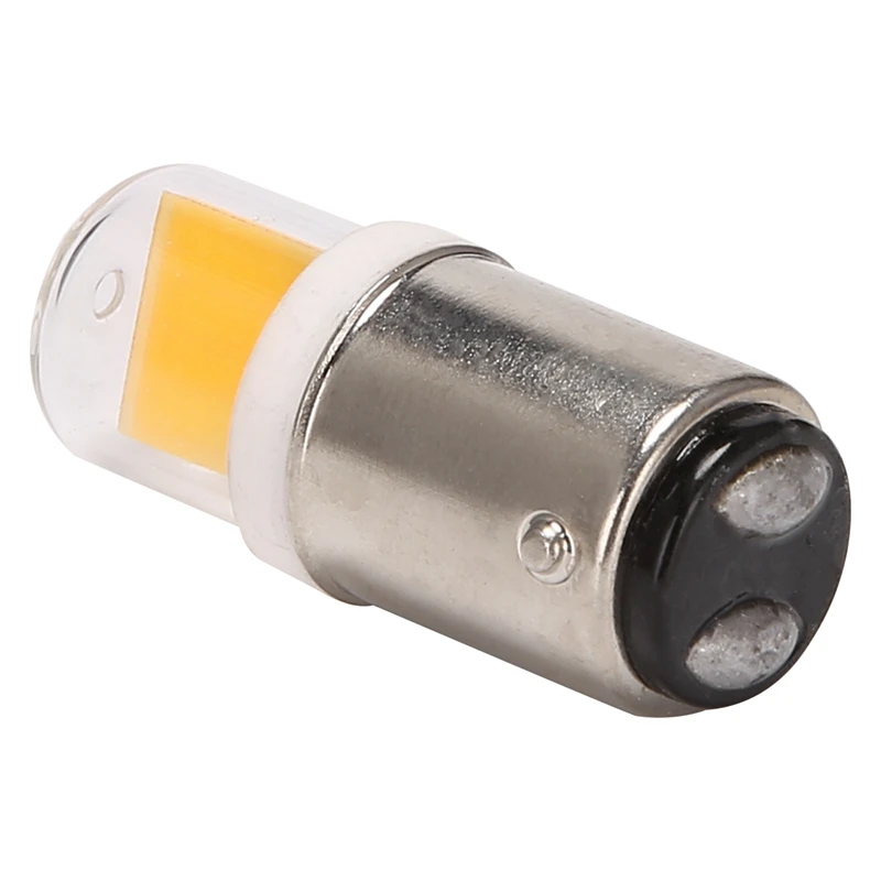 BA15D LED 전구 AC 비 디밍 300 루멘 COB 1511 LED 램프, 샹들리에 재봉틀용 화이트 웜 화이트, 3W, 110V, 220V