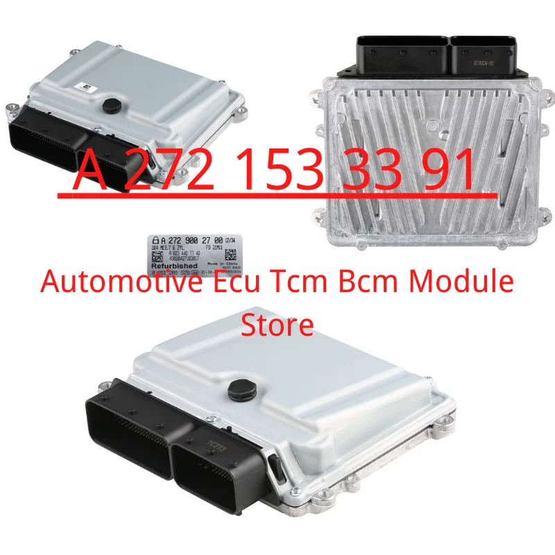 A2721533391 for Mercedes Benz SLK280 SLK300 C280 CLK280 E280 E300 Engine control unit module ECU A 272 153 33 91