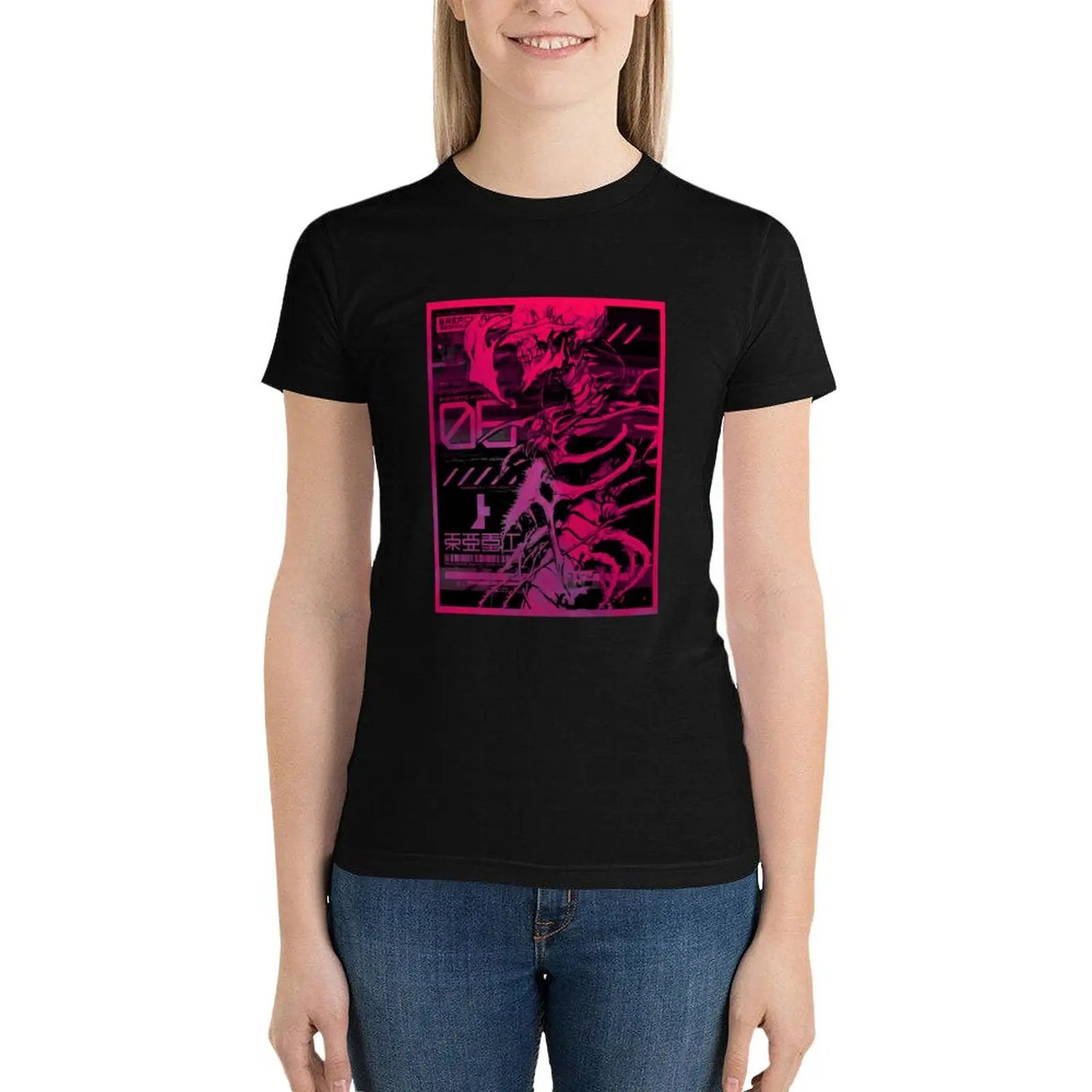 

SYNTHETIC HUMAN (Neon) - Biomega Inspired Graphic T-Shirt korean fashion anime clothes cute clothes womans clothing