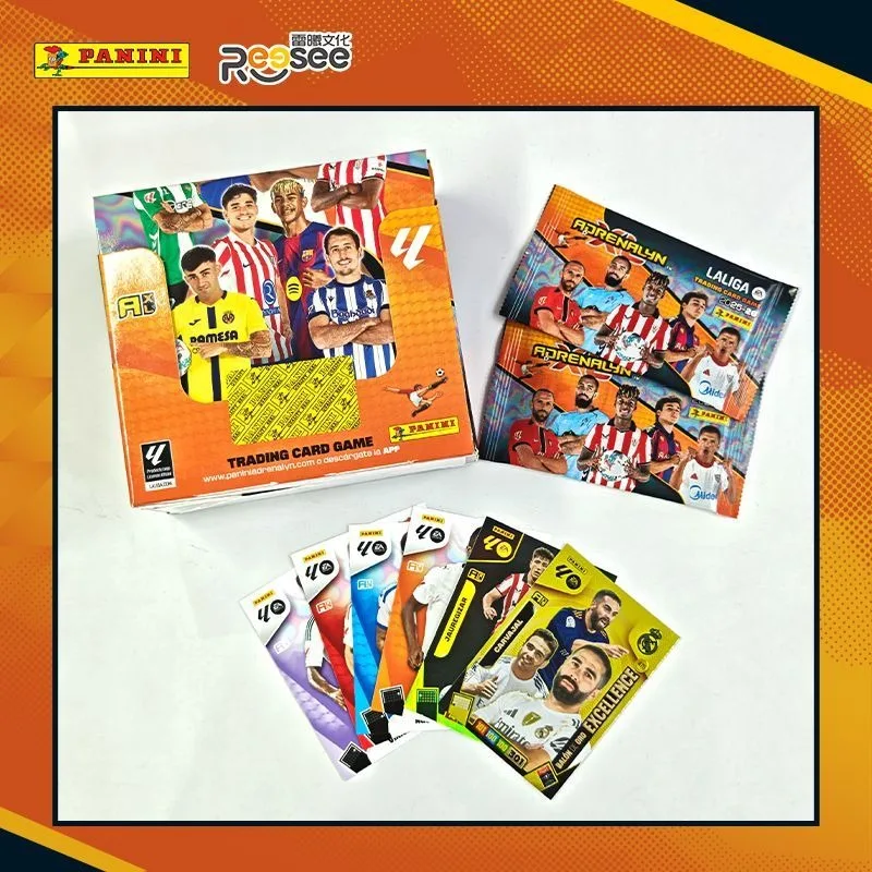Panini 2026 LaLiga Adrenalyn XL Soccer Trading Cards Lamine Yamal Kylian Mbappé Official Licensed Collectible Gift Fans
