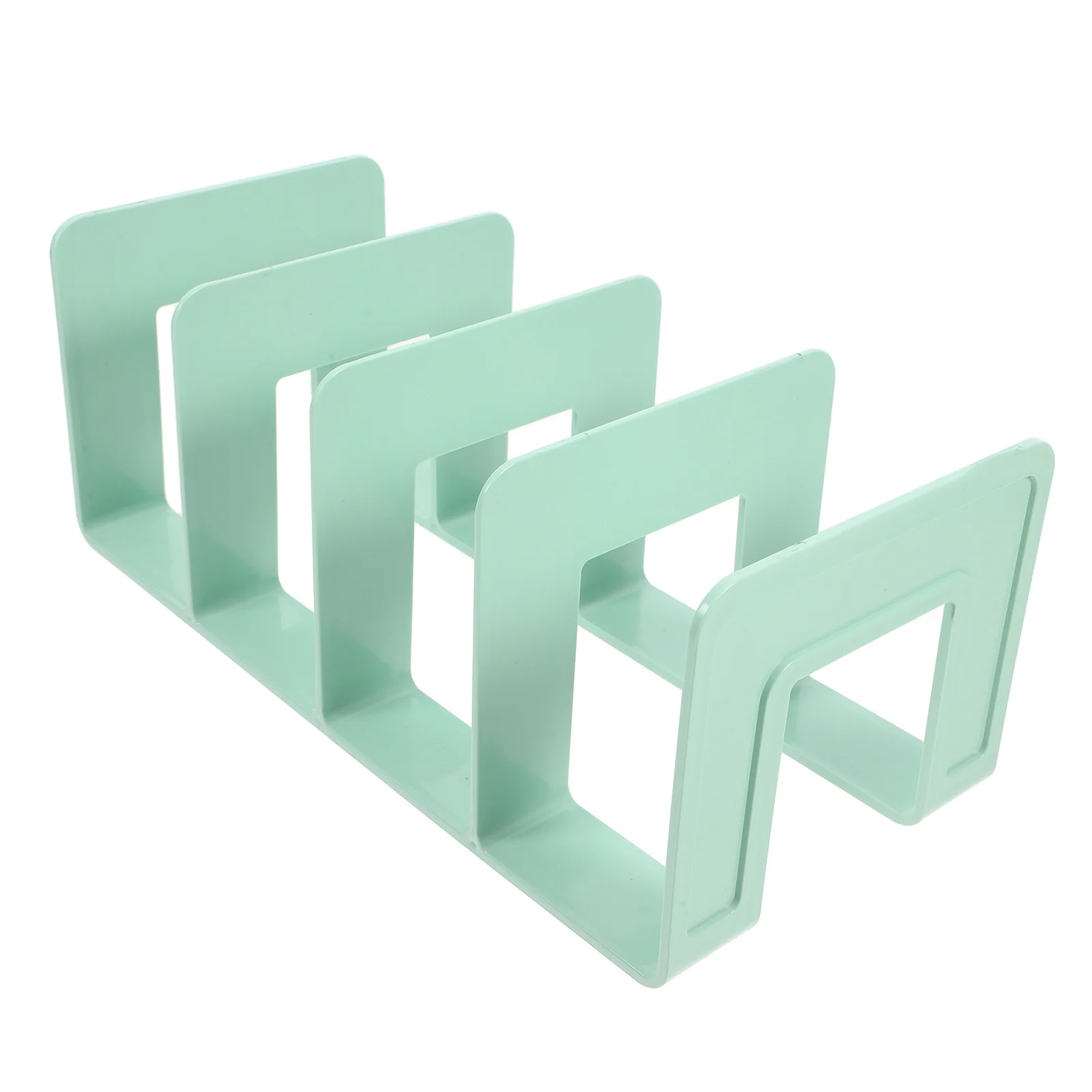

Book Divider Large Capacity Sturdy Bookend No Assembly Required Rounded Corners Desktop File Organizer Magazine Holder For