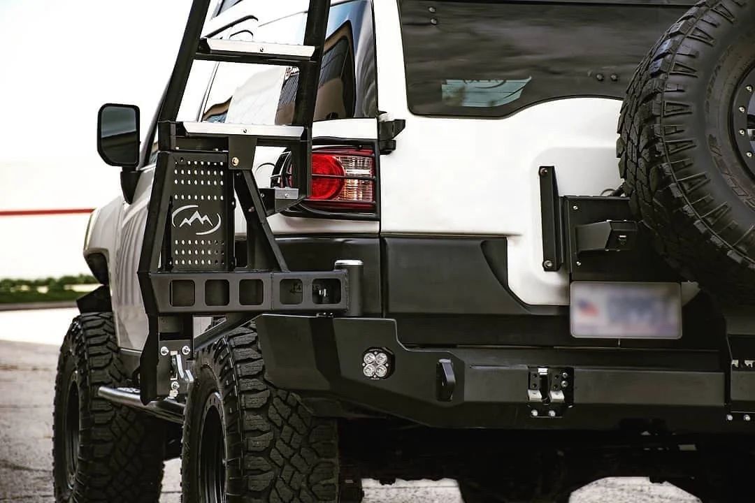 Runde Top Quality Off-Road Rear Bumper For 2017+ Toyota FJ Cruiser Modification Back Bumper Rear Bumper Retrofit