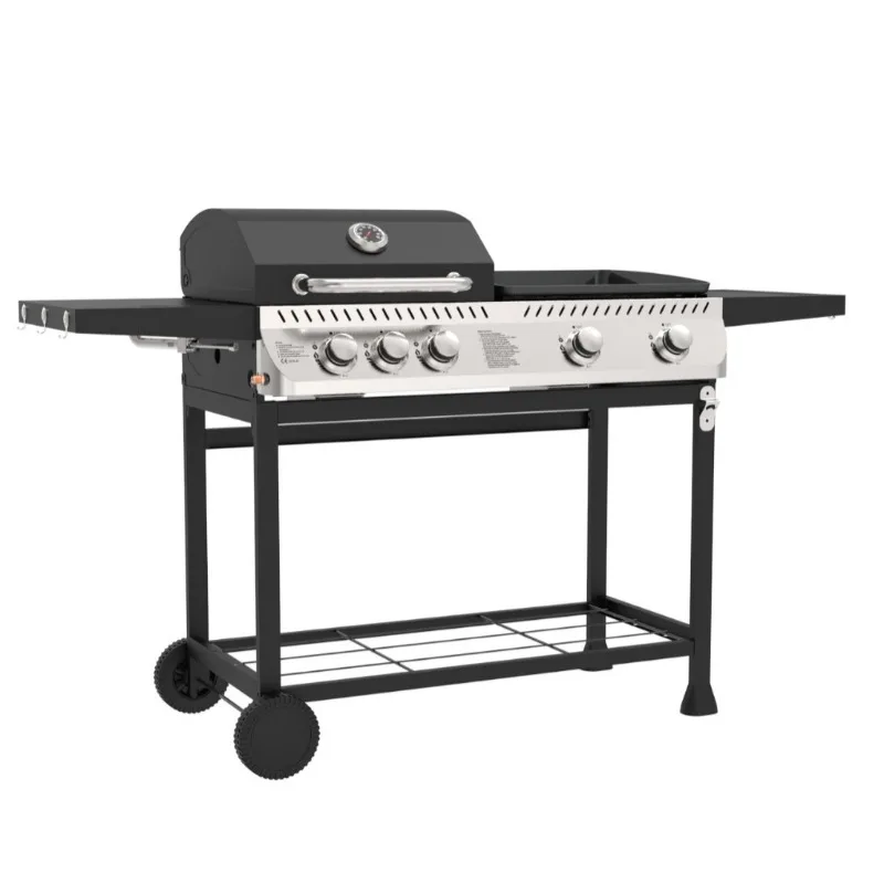 Multifunctional oven butane methane gas grill European and American foreign trade grill charcoal