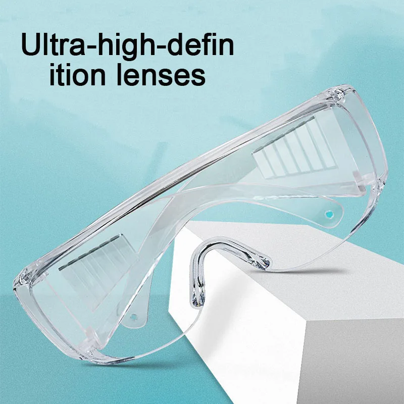 1 Pcs Full Face High-definition Transparent Anti Splash Anti Fog Protective Mask High Transparency Goggles Nail Art Tool HMJ01