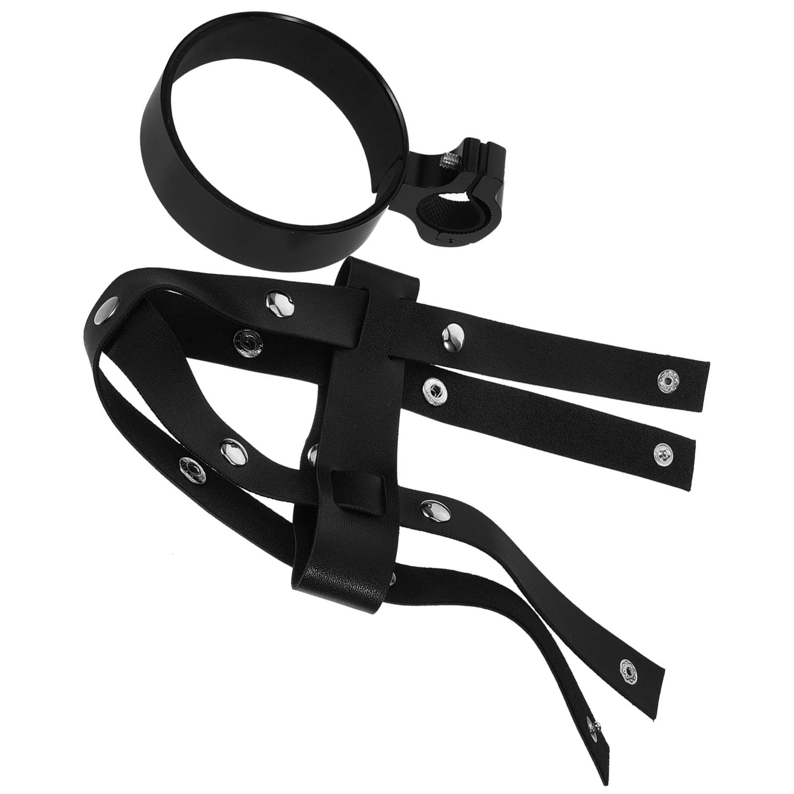 Cycling Bottle Rack Durable Aluminum Alloy PU Material Easy Install Disassemble Bike Supplies Outdoor Bike Water Bottle Holder