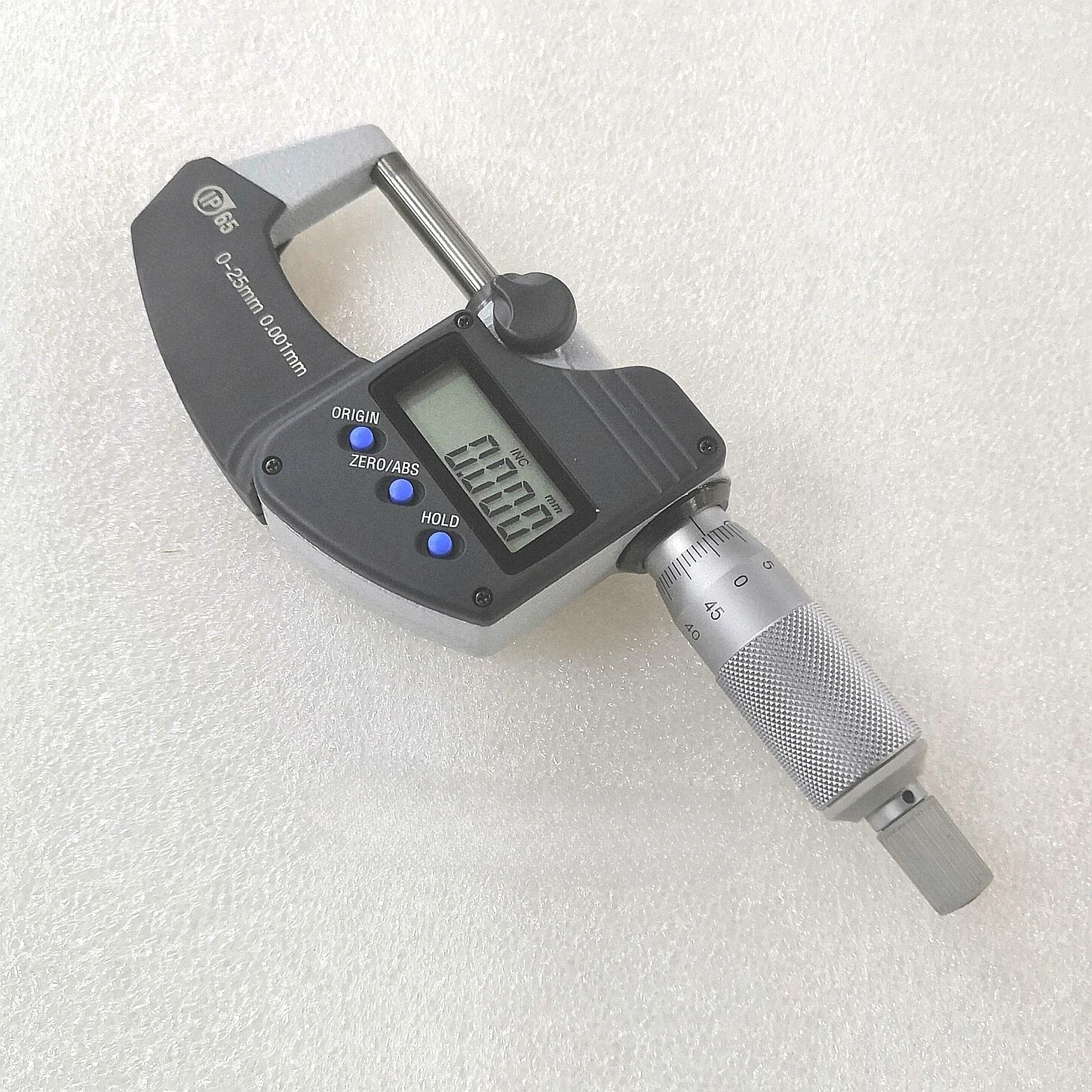 Electronic Digital Display Outer Diameter Micrometer 0-25mm High Precision 0.001 293-240