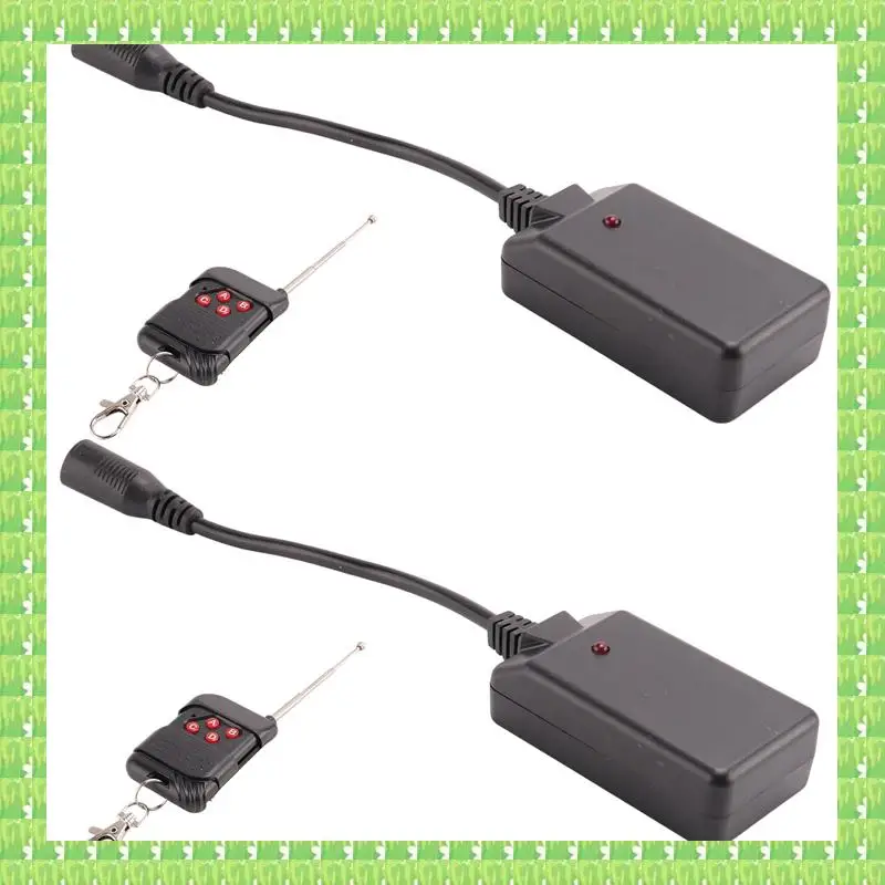 

2 Pcs AC 90-240V 3 Pins XLR Remote Control Receiver Equipment Controller Receptor 400W 500W 900W 1500W Smoke Fog Machine