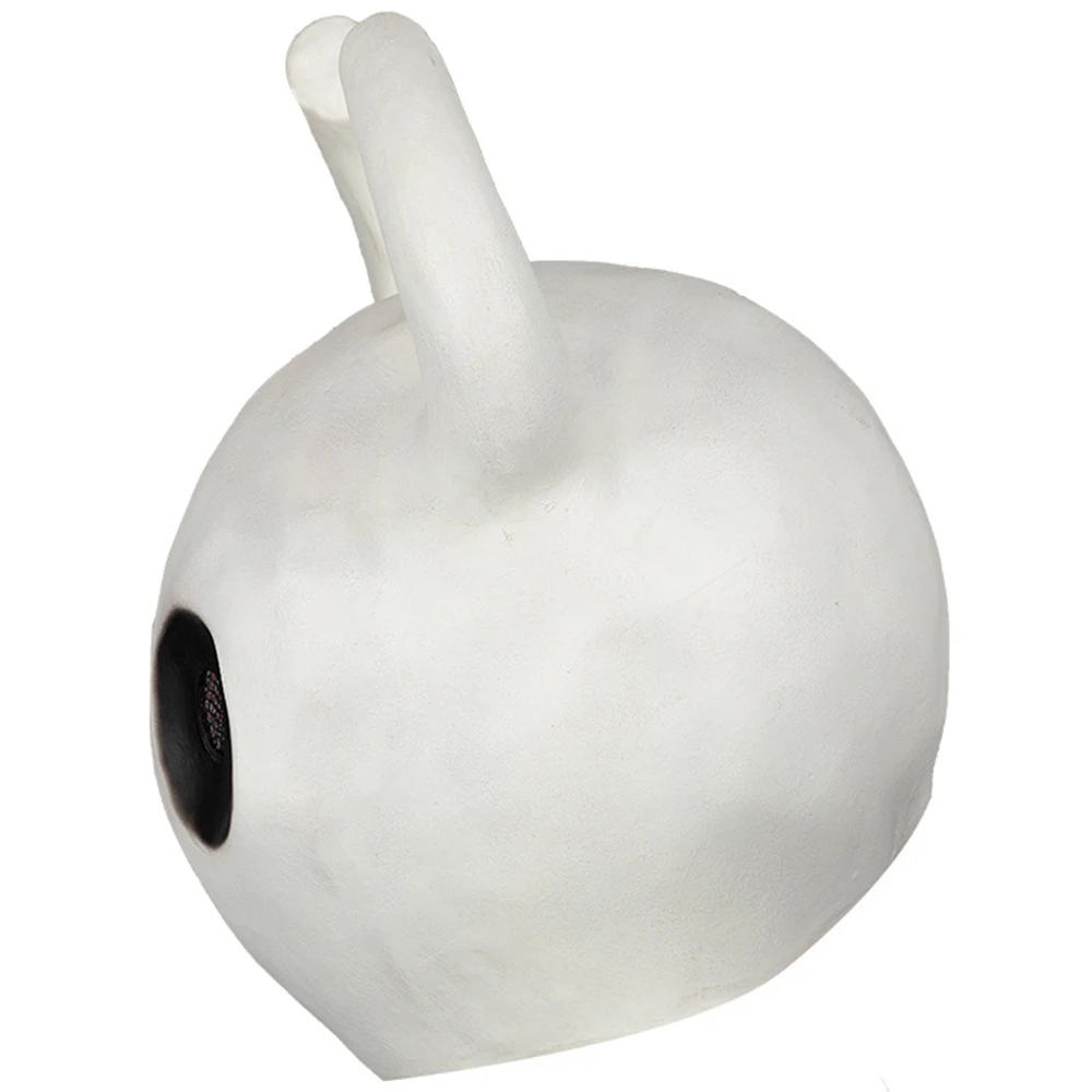 Gioco Hollow Knight: Silksong Hornet Cosplay Maschera in lattice Casco integrale bianco Accessori per costumi unisex per adulti Puntelli di Halloween