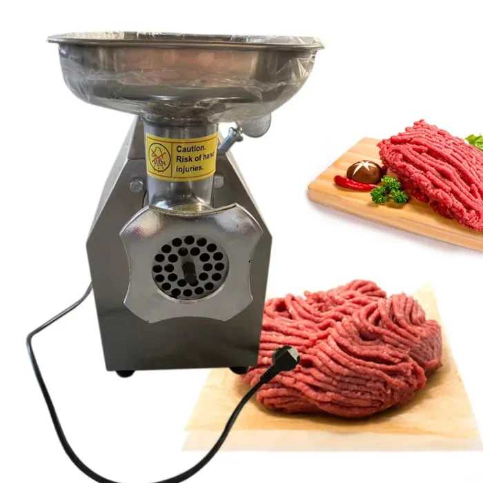 120kg/h commercial meat mincer machine carrot pork mincing meat grinder machine garlic meat grinding  machine sausage filling