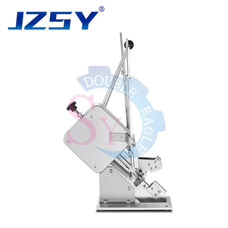 ماكينة قص السجق اليدوية على شكل حرف U 503/506/508 ماكينة ربط أكياس الفطر الصالحة للأكل للسوبر ماركت