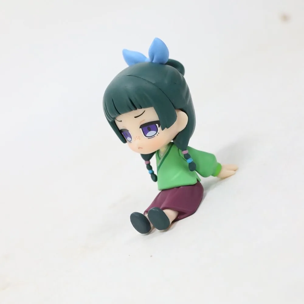 Q versão o boticário diários maomao jinshi mini figura anime periferia kawaii sentado brinquedos desktop carro ornamentos modelo presentes