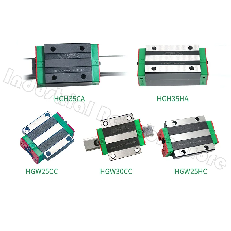 Original Hiwin Heavy-duty ball linear block HGH15CA HGH20CA HGH25CA HGH30CA HGH35CA HGW15CC HGW20CC HGW25CC HGW30CC HGW35CC