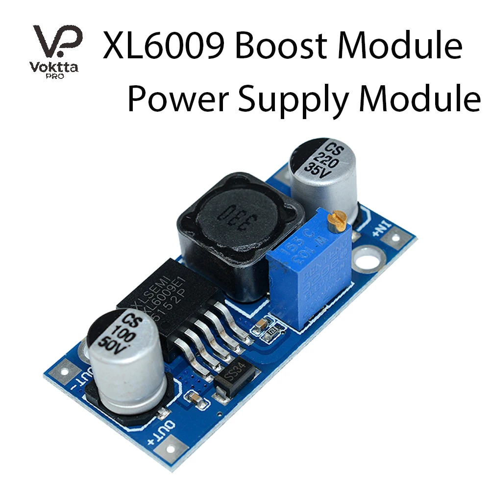 HW-432 XL6009 DC-DC Booster Module Power Supply Module Output Is Adjustable Super XL6009 Step-up Voltage Conversion Modules