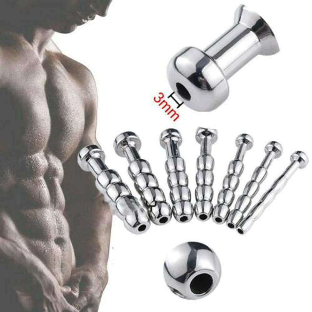 5-11mm Urethral Catheter Dilator Horse Eye Stimulation Adult Sex Toys For Men Gay Sounding Penis Plug Insert Urethra Catheter