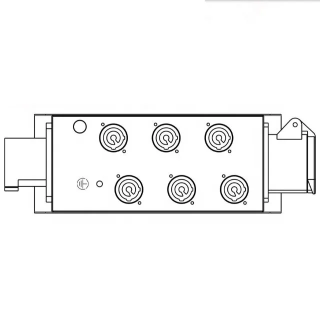 Twist-lock Junction Box 6-Output PDB-C1602D