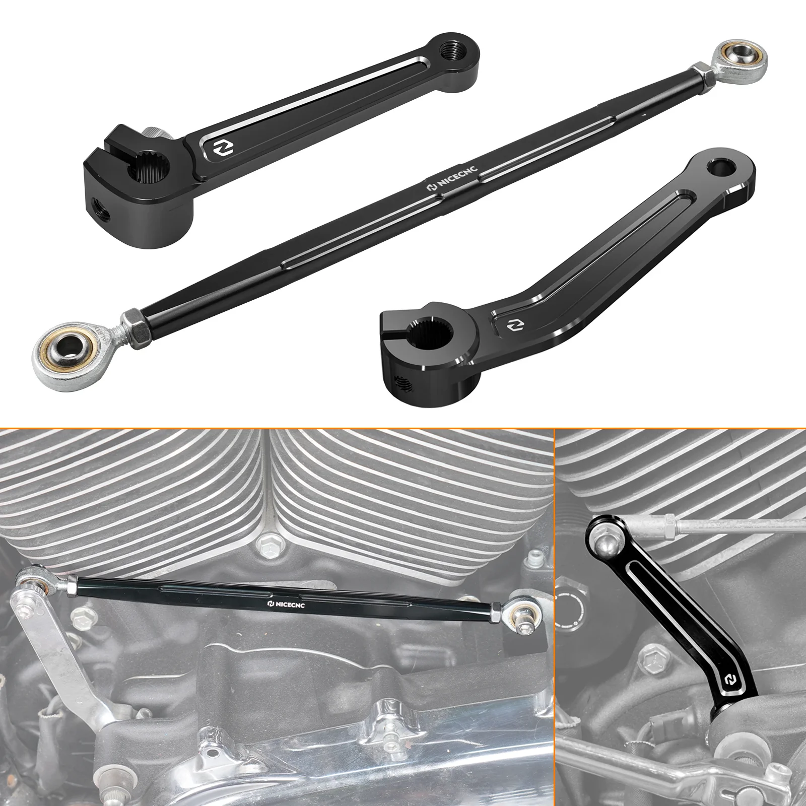 

Motorcycle Inner Shifter Arm Gear Shift Linkage Rod for Harley Road King/Special Ultra Limited 2017-2023 Electra Glide 2019-2022