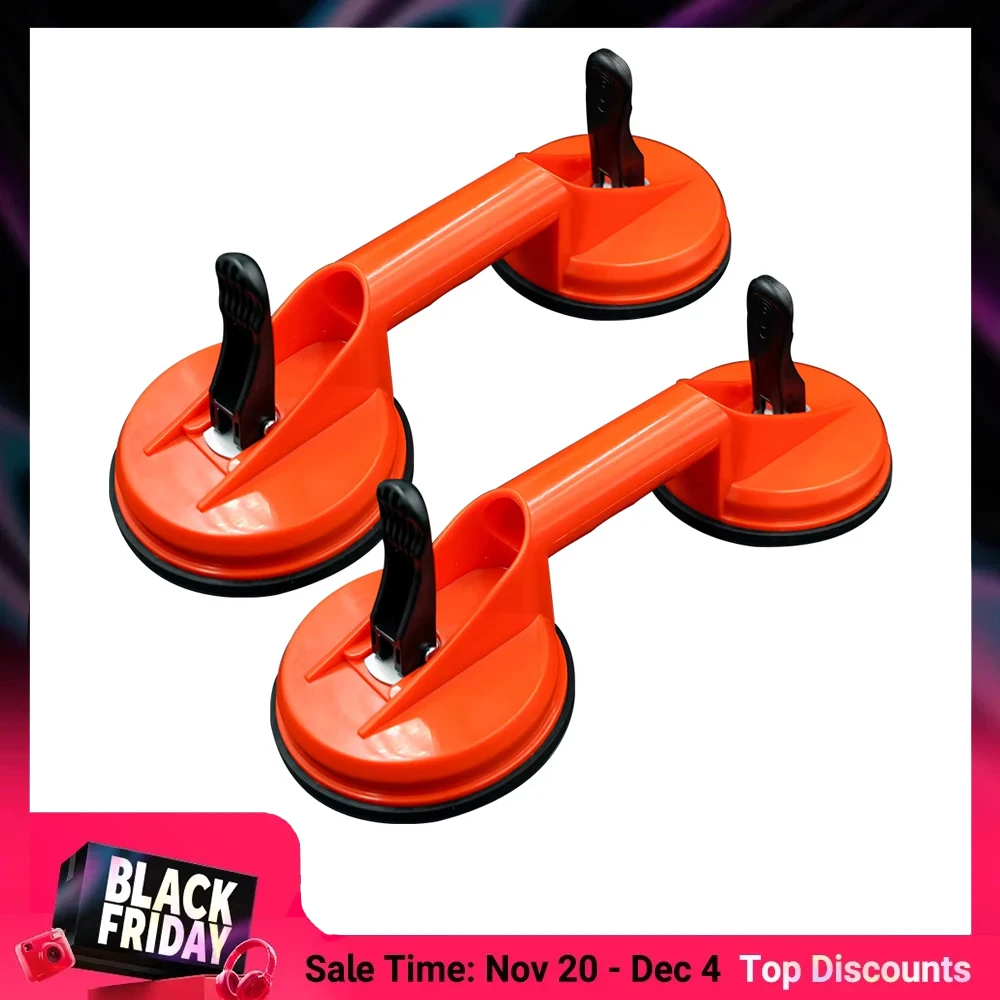 ใหม่แก้วยกดูดถ้วย Heavy Duty สูญญากาศ ABS Handle สําหรับยกกระเบื้อง Auto Car กระจกซ่อมเครื่องมือ