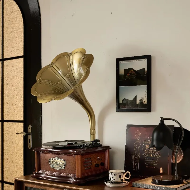 

Best-Selling Retro Wooden Vinyl Gramophone - Fashionable Collectable Turntable Phonograph