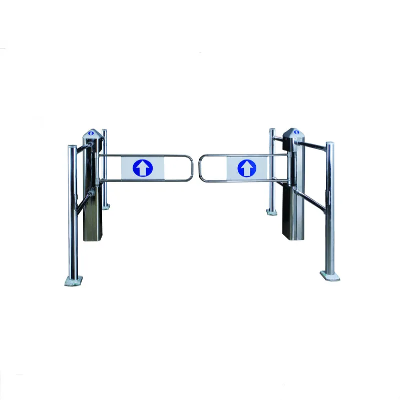 Turnstile Single Sided Entrance and Exit Machine , Gate Supermarket Waist Height Tripod