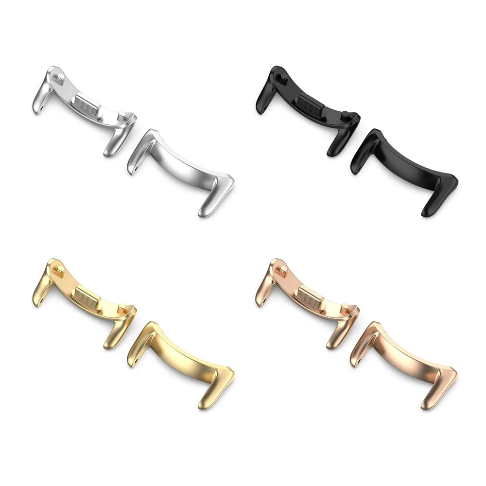 Anschlüsse für Xiaomi Mi Band 8/9/Armband, Metallkopf-Adapter, Mi 8 Bänder, Anschluss aus Edelstahl, kompatibel mit 12 mm Riemen