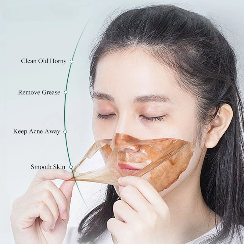 MABREM masker Tear-Off lembut membersihkan pori-pori limbah Makeup residu penghilang Minyak menyegarkan perawatan kecantikan kulit alat Masker Pembersih