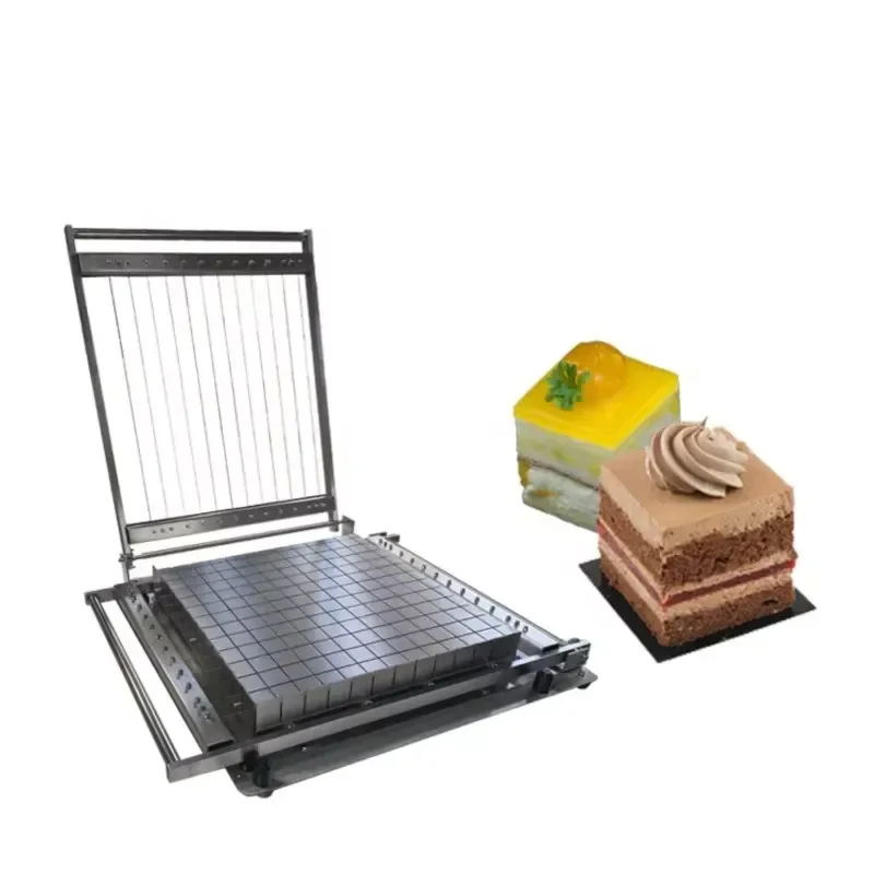 Manual Cake Slicer Stainless Steel Chocolate Bar Cutter Kitchen Tool for Cheesecake Cheese Block Slicing Device Baking Gadget