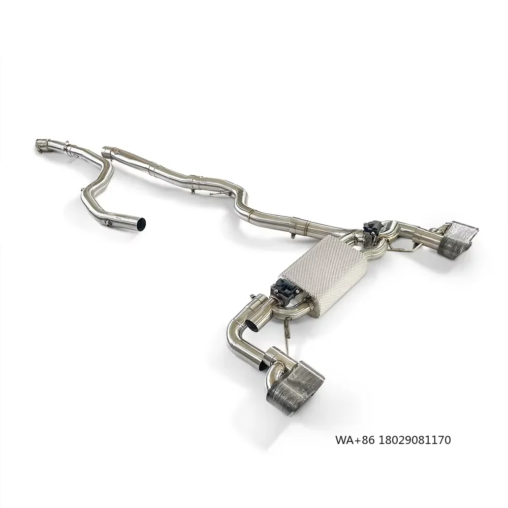 

Valve Exhaust cat Back for 325/330 G20/G28 2.0T B48 2020-2023 Stainless Steel Four-outlet Exhaust System Muffler