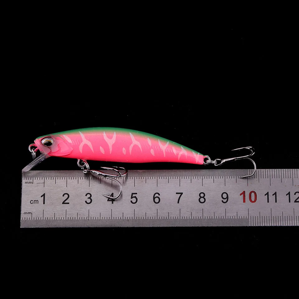 WALK FISH 1PCS 80mm 10.8g Sinking Minnow Lure Long Casting Fixed Weight Wobbler Fishing Trout Bass Lure Isca Artificial Bait
