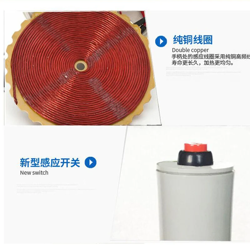 Maunual التعريفي غطاء آلة الختم الحرارة سدادة الزجاجات غطاء جرة 20-130 مللي متر غطاء بلاستيكي الألومنيوم احباط ختم Machi