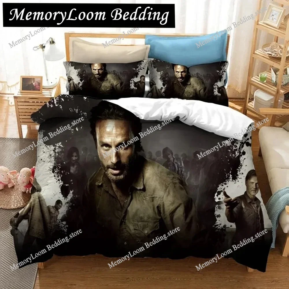 The Walking Dead 3D Printed Bedding Set Duvet Covers Pillowcases Comforter Bedding Set Bedclothes Bed Linen Home Textileextile