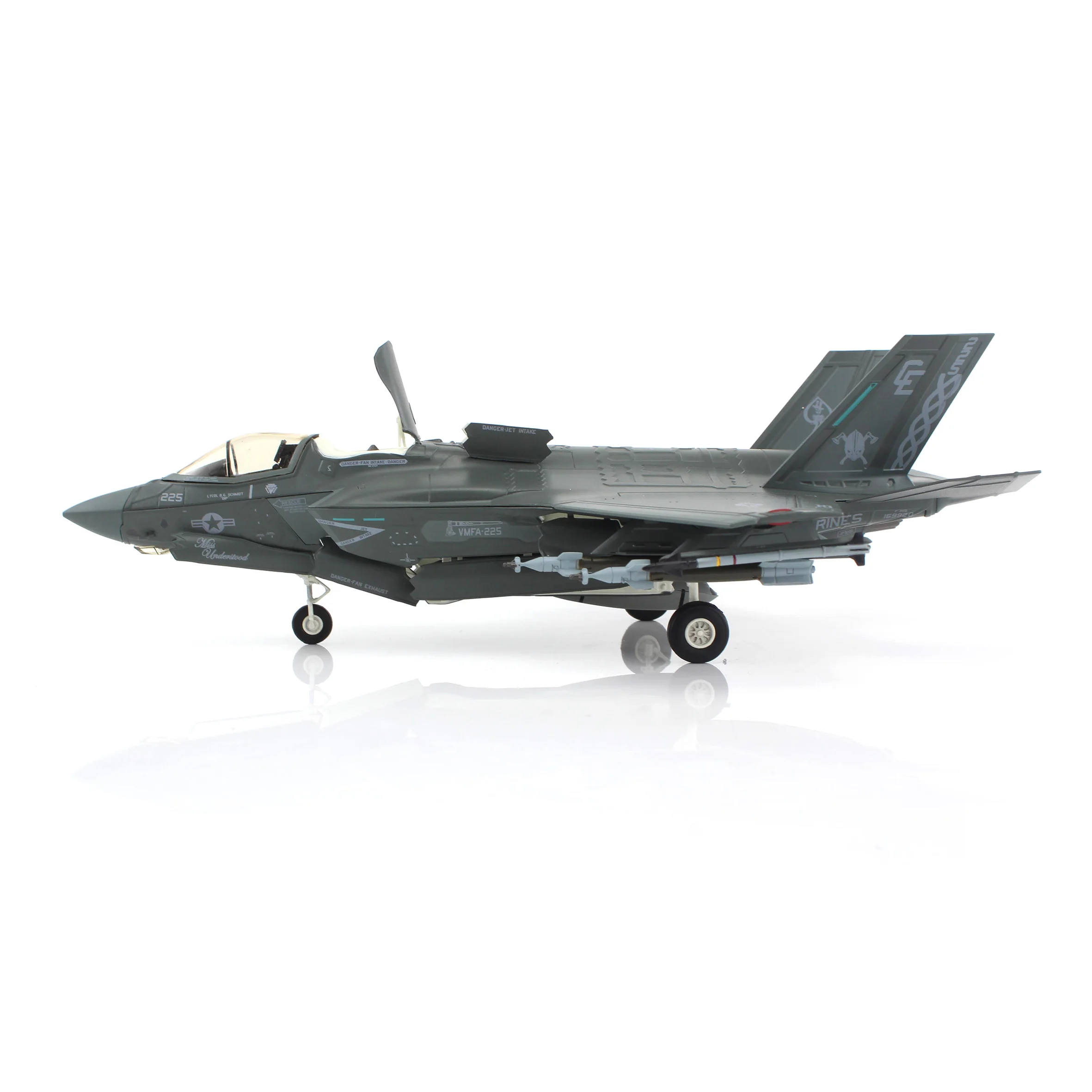 

1/72 HA4620B F-35B F35 Модель истребителя-невидимки VMFA-225 «Vikings» 2023, коллекционная модель из сплава
