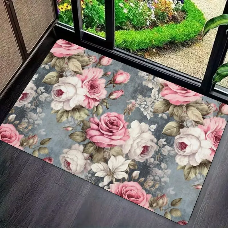 Welcome Hope You Like Dogs Doormat Cute Puppy Group Print Non Slip Entry Rug For Pet Lover Home And Entryway Decor