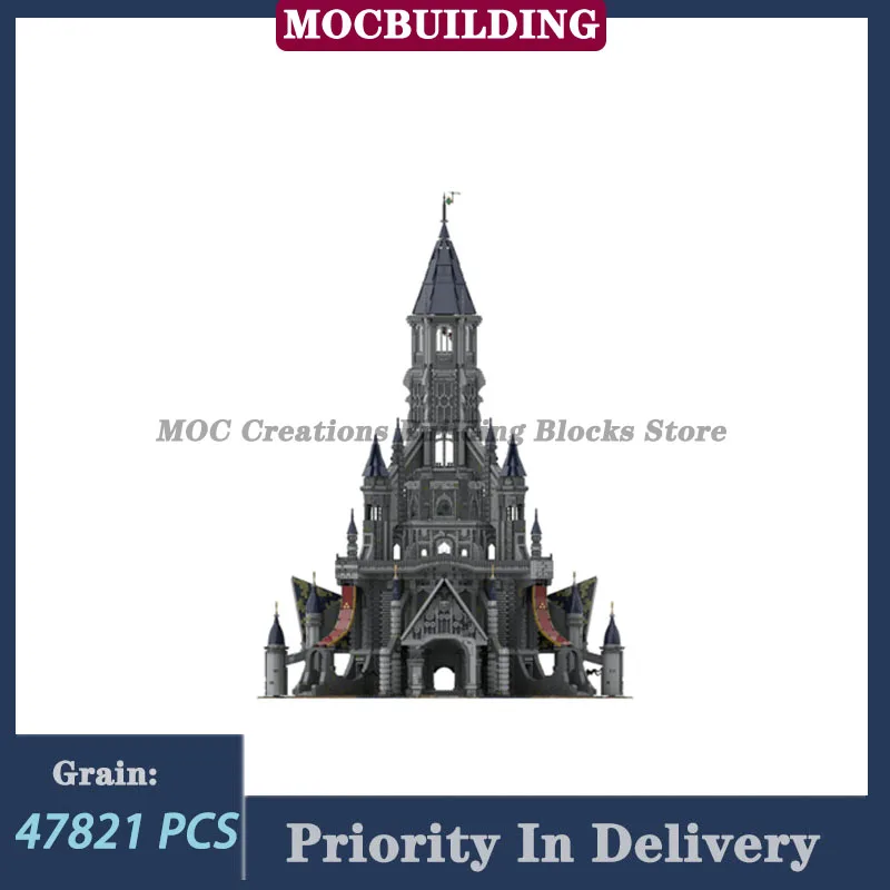 47821P Famous Architecture Castle Set Model Building Block Game Temple Legend Tower Collection Toy Gifts