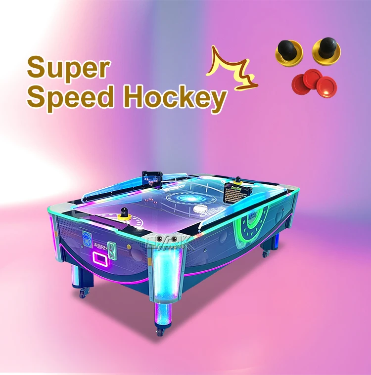 EPARK Indoor Arcade Coin Operated Game Machine Air Hockey Table  Lottery Ticket Games Plataforma De Hockey Aereo Hockey Table