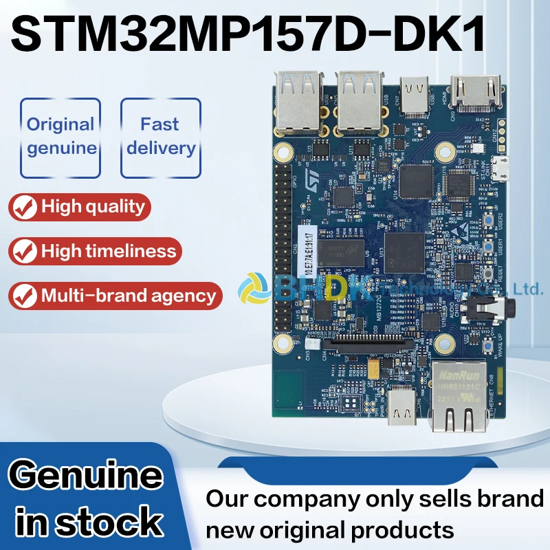 FOR ST STM32MP157D-DK1 Board STM32MP157D Dual Cortex-A7 800MHz Cortex-M4 DDR3L Ethernet Linux MPU