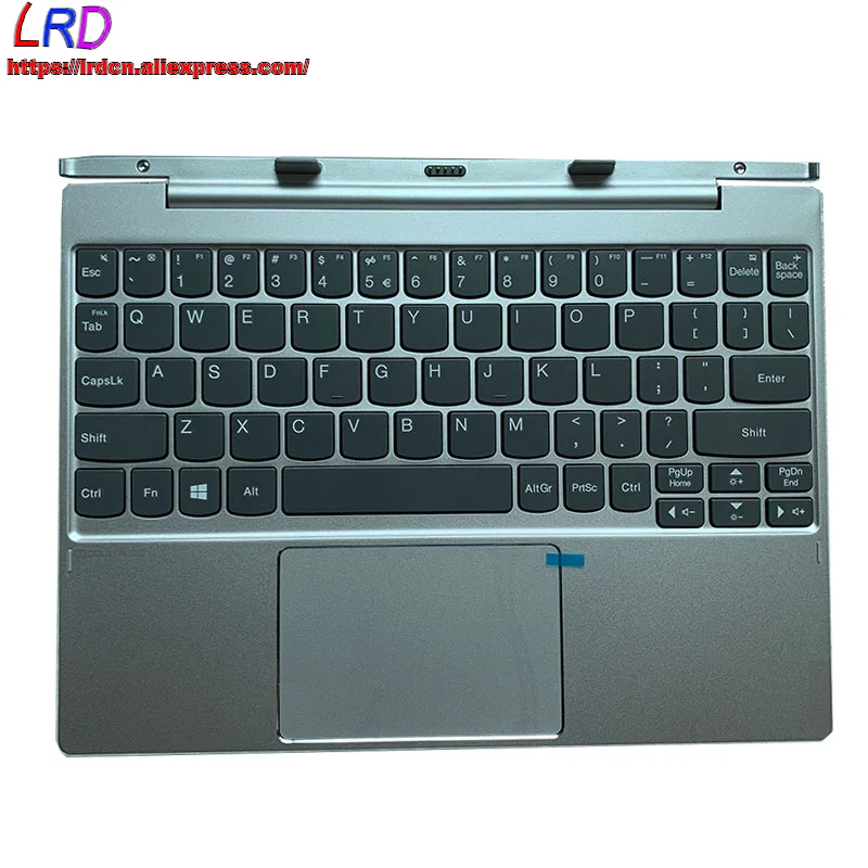 New US English Base Portable Dock Keyboard with Shell Cover Case Palmrest for Lenovo Ideapad Miix 320-10ICR Tablet 5N20P20522