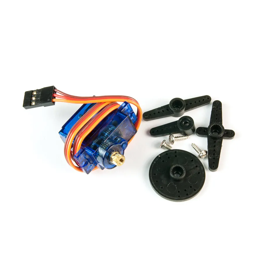 FS90MR 360 Degree Rotation Robot Servo Micro Servo Metal Gear RC Car Boat GPS Quadcopter Truck Helicopter Plastic DC Battery