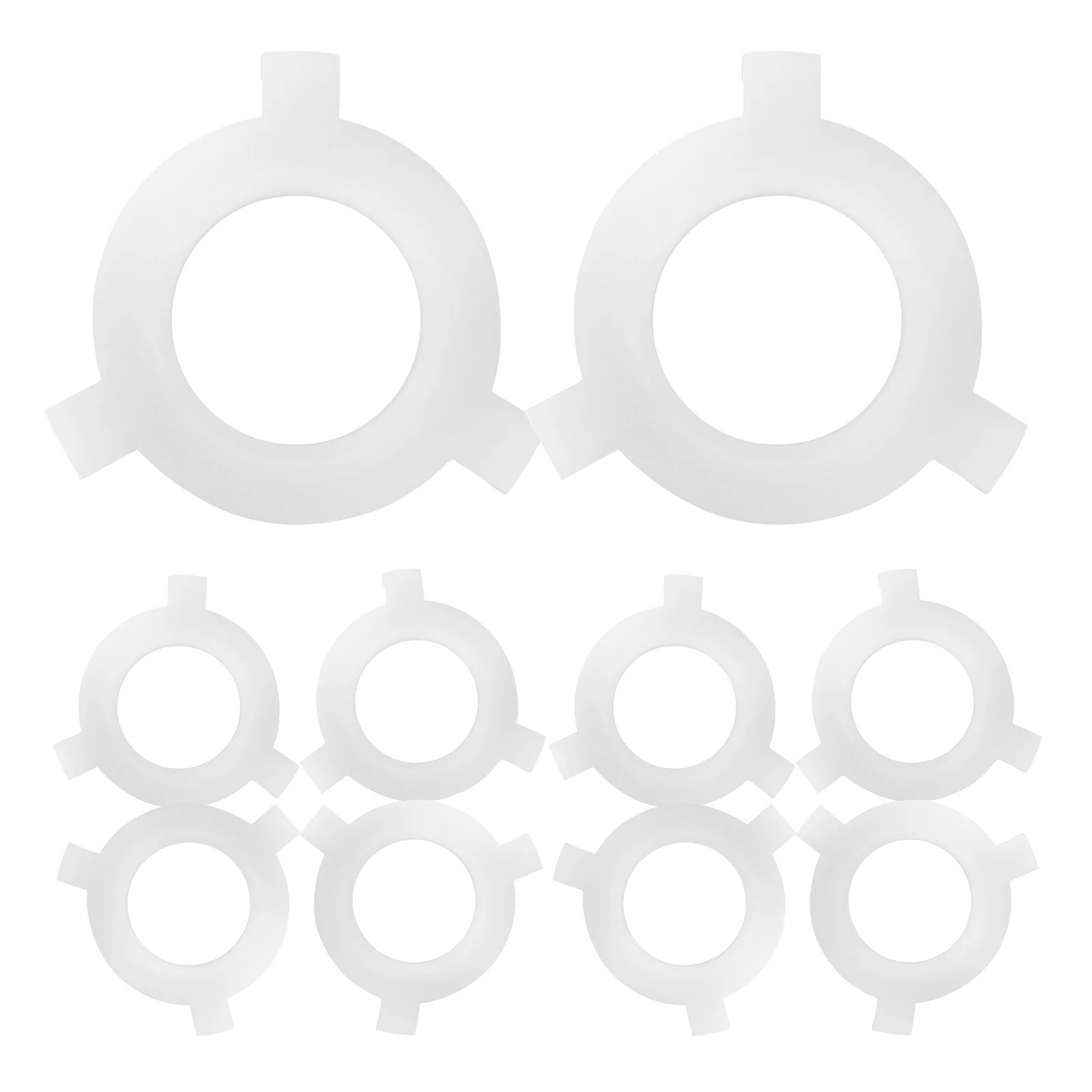 20 Pz E27 a E14 Adattatore Paralume Anello di Conversione Raccordo per Paralumi Affidabile Paralume in Plastica Anello di Riduzione Facile