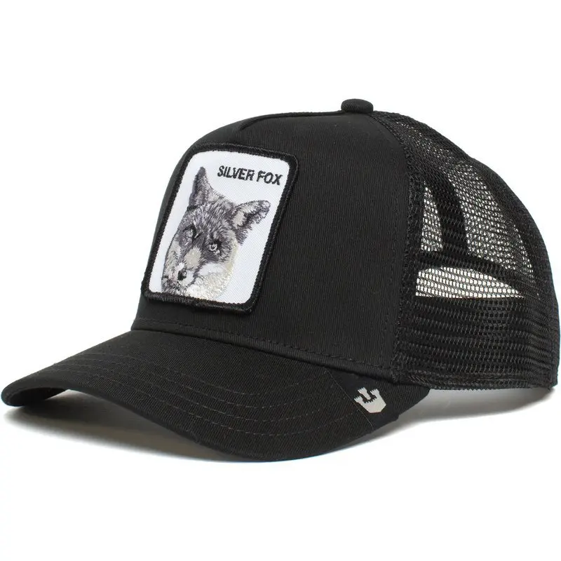 Fashion Animals Embroidery Baseball Caps Men Women Snapback Hip Hop Hat Four SeasonsBreathable Mesh Sun Gorras Unisex Streetwear