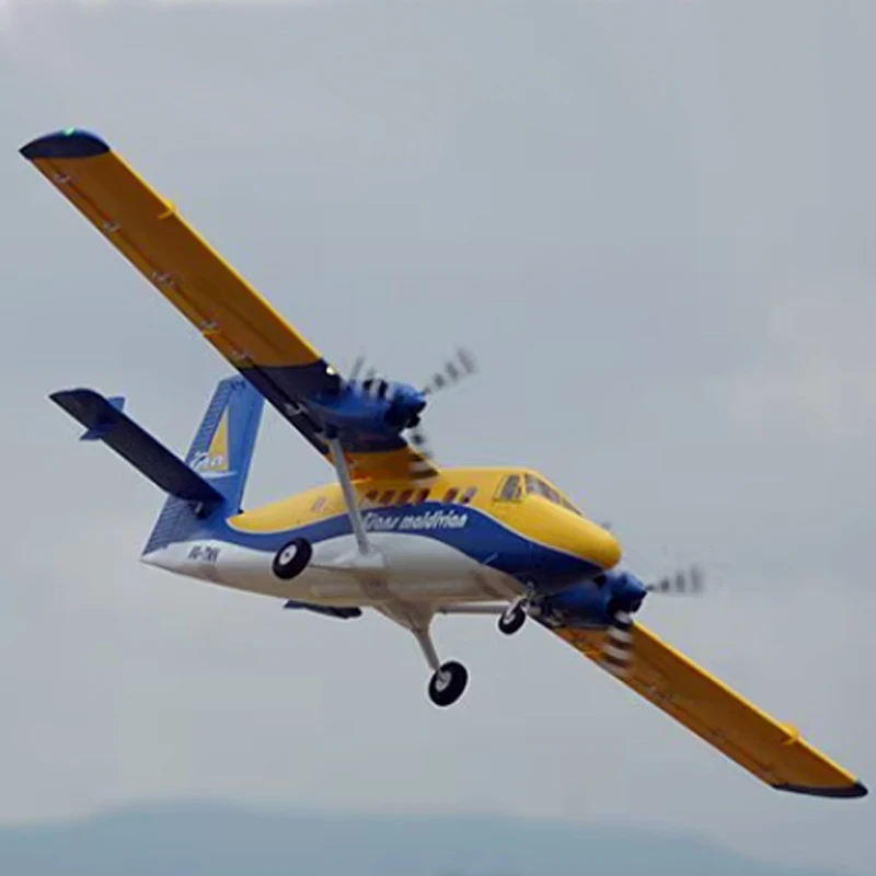 5 CH XFly-Model DHC-6 Twin Otter 1800mm Wingspan Propeller PNP Version RC Model Plane