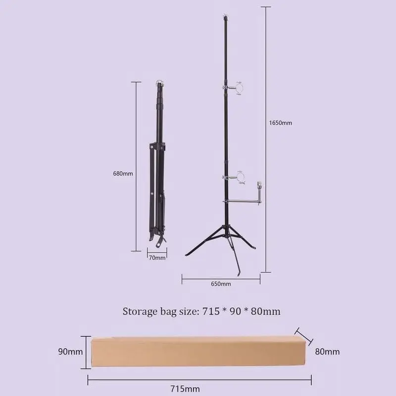 Imagem -02 - Smilodon-portátil Dobrável Escalável Chaminé Stand Tenda Fogão Titular Isolamento Térmico Suporte Exterior