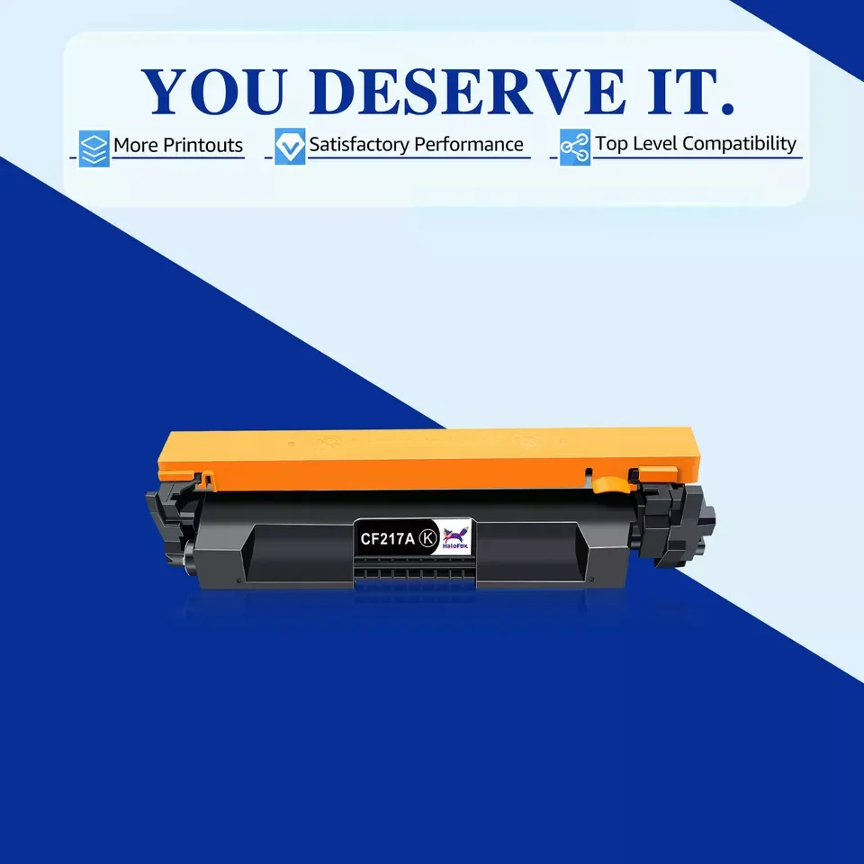 หมึกพิมพ์ CF217A 2แพ็คเข้ากันได้กับ M130fw M130nw HP LaserJet Pro MFP