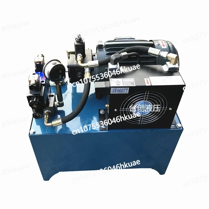 Customized 0.75kw/1.5kw Factory Hydraulic Station with AC Pump Small Hydraulic System for Coolers 220v/380v AC Motors