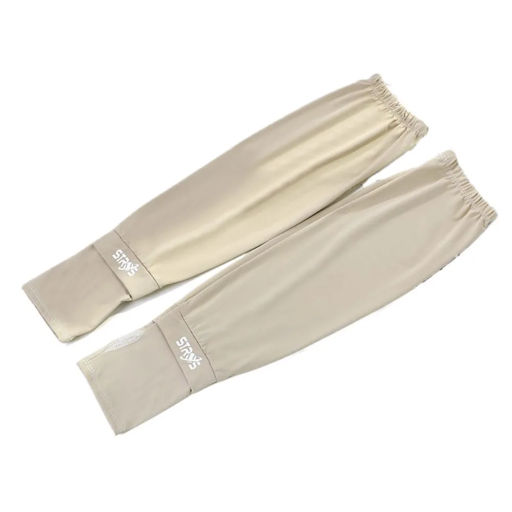 Loose Ice Silk Sleeves UV Insulation Anti-UV Sunscreen Arm Sleeve Sun Protection Long-sleeved Glove Cycling Gloves Women/men